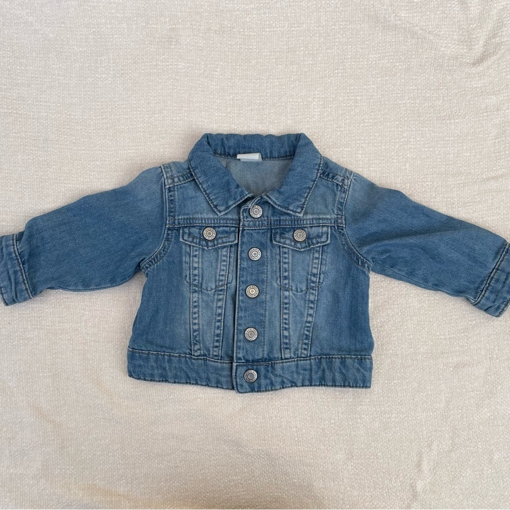 H&M baby denim jacket size 6m boy/girl